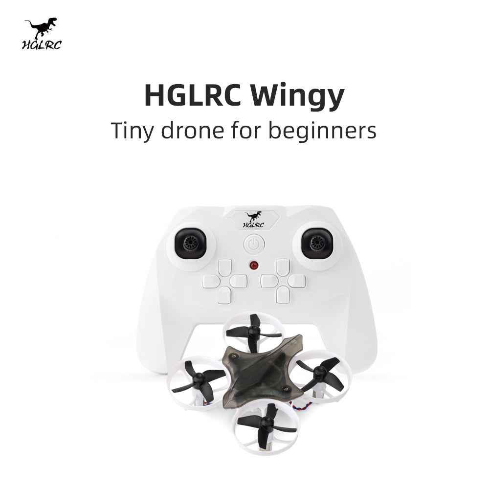 Drone Kit Beginner - HGLRC Wingy 65mm ブラシ付き小型ドローン RTF キット