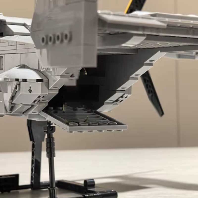 MV22 オスプレイ ティルトローター MOC 輸送機 ビル - Jjrc Drone X12 のレビューと価格