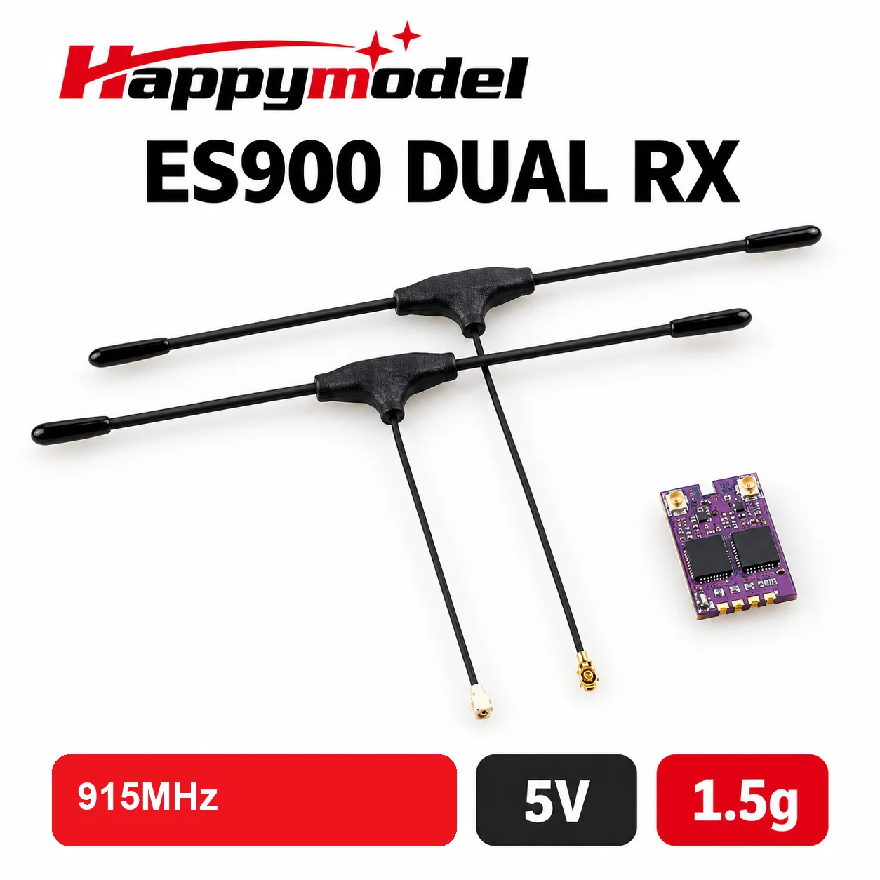 HappyModel ES900 デュアルRX ELRS ダ - Drone Kit Long Range のレビューと価格