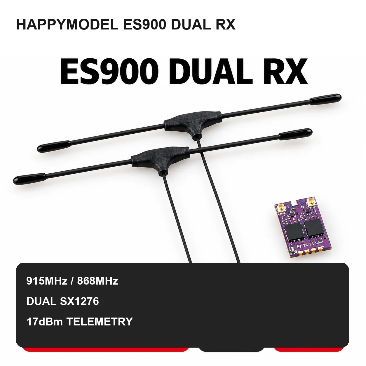 HappyModel ES900 デュアルRX ELRS ダ - Drone Kit Long Range のレビューと価格