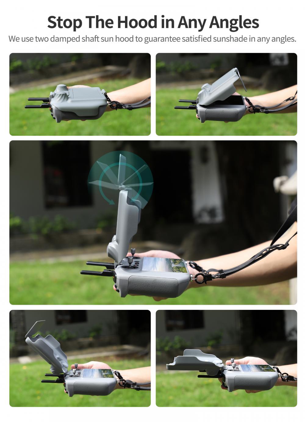 画面保護シェルサンシェード DJI RC/RC 2 リモコン - Dji Drone Mini 3 のレビューと価格